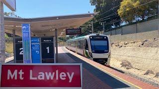 Trains at Mt Lawley Station [upl. by Iddo137]