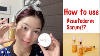 How do I use Beautederm serum cristaux Beautederm Korea [upl. by Anawat]