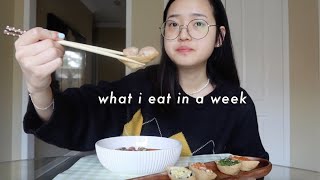 what i eat in a week pt 8 korean food amp realistic [upl. by Deste]