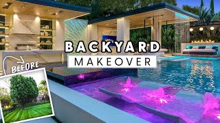 From Residence To Resort Drastic Backyard MAKEOVER [upl. by Tsui]