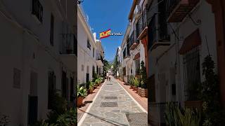 🌺 Walk through the Most Beautiful White Village in Spain📍Marbella travel world europe [upl. by Inhsor]