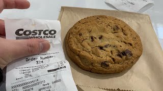 Trying COSTCO Double Chocolate CHUNK Cookie 🍪  Costco Wholesale Lynnwood WA [upl. by Salomon]