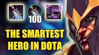 100 Stolen Intelligence Silencer  Dota 2 Ability Draft [upl. by Adnoloy509]