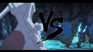 Pokémon El Origen  Mega Charizard X vs Mewtwo  link de descarga de la película [upl. by Hakceber]