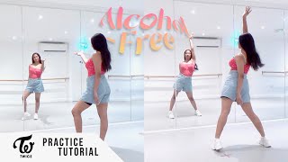 PRACTICE TWICE  AlcoholFree  Dance Tutorial  SLOWED  MIRRORED [upl. by Ulita]