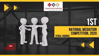 Final Team Round of National Mediation Competition 2020 [upl. by Enois314]