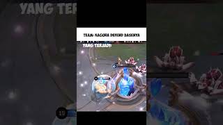 3 kata lucu kagura defend base mobilelegends mlbb mlbbcreatorcamp ml mobilelegendsbangbang [upl. by Chlo]