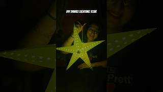 Diy Diwali Lighting Star Decor craft diy diwali decor craft shorts youtubeshorts [upl. by Graubert651]