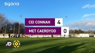 Uchafbwyntiau  Highlights Cei Connah 40 Met Caerdydd  JD Cymru Premier [upl. by Joab]