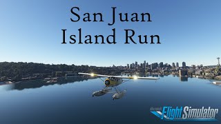 San Juan Island Run MSFS 2020 7950X3D RTX2080 [upl. by Berne]