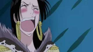 ONE PIECE Funny Moments Boa Hancocks Funny Sneeze [upl. by Kalli]