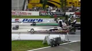 200 MPH Supercharged Super Comp Dragster [upl. by Nylirek]