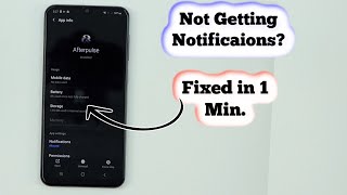 How to fix notificacion problem on Android  not getting Apps Notifications [upl. by Shaw]