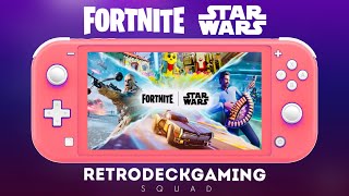 Fortnite Star Wars on Nintendo Switch Lite 192k [upl. by Ron548]