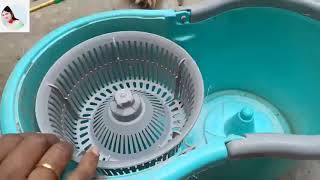 how to repair speen mop  spin mop bucket not spinning  repair Milton spotzero mop bucket shorts [upl. by Ru]