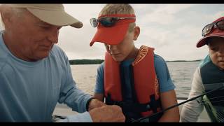 Boston Whaler  170 Montauk  Fishing Video [upl. by Reginnej879]