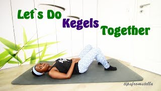 Full Daily Kegels Workout Lets Do Kegels Together How To Do Kegels Propely [upl. by Swain]