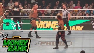 The Bloodline vs Randy Orton Cody Rhodes amp Kevin Owens Full Match  WWE Money in the Bank 762024 [upl. by Eegnat]