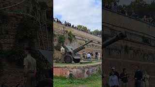 Discover Romes 12 oclock cannon tradition from Gianicolo Hill – a blast of history every day Full [upl. by Hayikaz634]