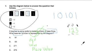 GOHMATH 5  Base 3 amp Base 10  Elementary 53 MATH MTEL  Chris Abraham  GOHmathcom [upl. by Qulllon820]