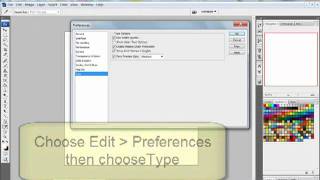 Viewing Fonts in Photoshop and PSE [upl. by Enneirda]