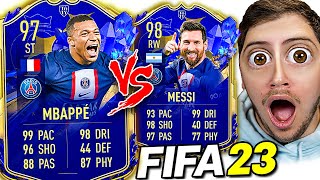 HO TROVATO MBAPPE TOTY nel DRAFT  MBAPPE TOTY vs MESSI TOTY FIFA 23 [upl. by Ttirrem]