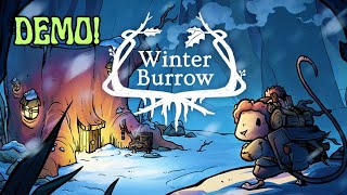 Coziest Survival  Winter Burrow Demo [upl. by Ahsienyt346]