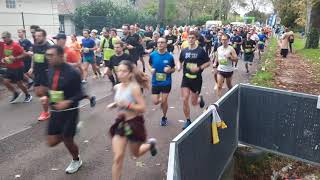 Semimarathon la grande course du grand Paris 27102024 Départ SAS 3 [upl. by Allekim]