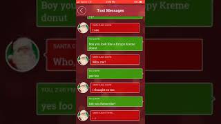 Why is this an app Texting Santa app [upl. by Teage]