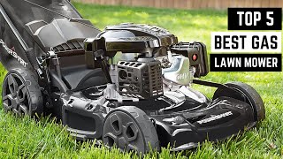 Top 5 Best Gas Lawn Mowers for Small Medium and Large Yards  LawnMowers Part 2 [upl. by Poucher]