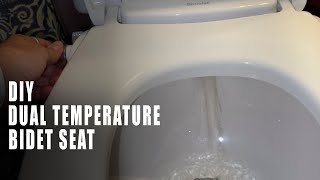 Bidet Seat Install DIY [upl. by Kling]