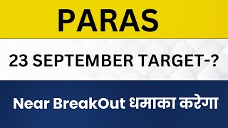 Paras Defence and Space Technologies Ltd Share Latest News Paras Defence Stock Technical Analysis [upl. by Ninaj677]