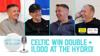 CELTIC WIN DOUBLE AFTER RANGERS FINAL VICTORY  11000 AT THE HYDRO  Keeping The Ball On The Ground [upl. by Arreip]