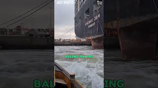 Pernahkah kalian melihat seberapa besar balingbaling kapal tangker viralvideo reels shorts fyp [upl. by Nihs]