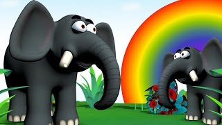 Elephant Rhymes in Tamil  Animal Rhymes  Tamil Rhymes [upl. by Goetz]