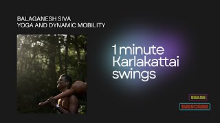 1Minute Karlakattai Basics Quick and Effective Swing Practice [upl. by Mccomb]