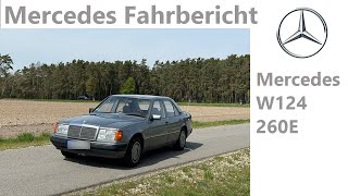 Mercedes W124 260E Fahren  Ein echtes Rentnerauto [upl. by Minda]