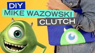 Monsters Inc Mike Wazowski DIY Clutch  Disney Style [upl. by Waxman]