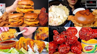 ASMR Fast Food Mukbang Compilation 13  Fast Food Asmr  Satisfying eating sounds [upl. by Conway]