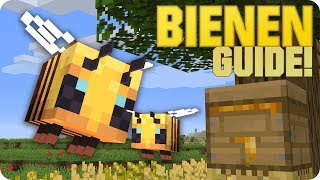 Bienen Guide  Züchten Verhalten amp Eigenschaften  Minecraft [upl. by Iphagenia119]