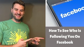 How To See Who You Are Following On Facebook [upl. by Orren954]