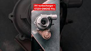 IHI turbocharger  172010W010 Fits  two stageturbocharger youtubeshorts short viralshorts [upl. by Teresa]