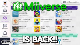 EXPLORING MIIVERSE IN 2024  Pretendo Juxtaposition [upl. by Ronoel]