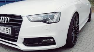 Audi A5 mit Eibach Gewindefedern und 20 Zoll TwinMonotube Felgen [upl. by Fuld]