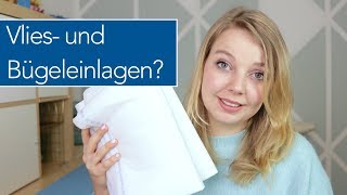 Vlieseinlagen Bügeleinlagen und co  Nastjas Nähtipps [upl. by Thaddeus]