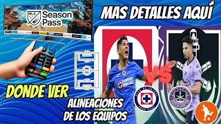 Donde ver el Cruz Azul vs Mazatlan  Alineaciones de los equipos y mas detalles del partido hoy [upl. by Naynek]