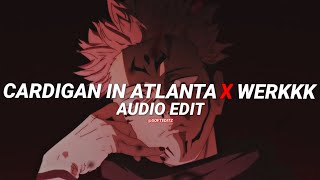 rocking a cardigan in Atlanta x werkkk  Lil shordie scott tisakorean edit audio [upl. by Arika453]