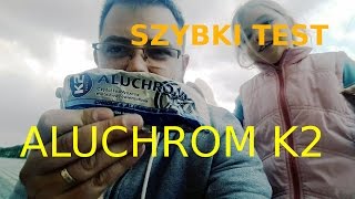 Szybki test Regeneracja powierzchni chromowanych  konfrontacja K2 ALUCHROM vs K2 TURBO [upl. by Fechter]