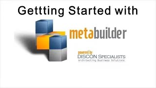 Getting Started Guide to MetaBuilder [upl. by Pachston]