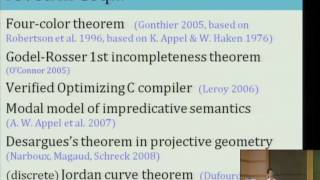 Introduction to the Coq Proof Assistant  Andrew Appel [upl. by Brightman]